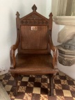 chair on altar