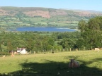 Llangorse Lake and Mountain
